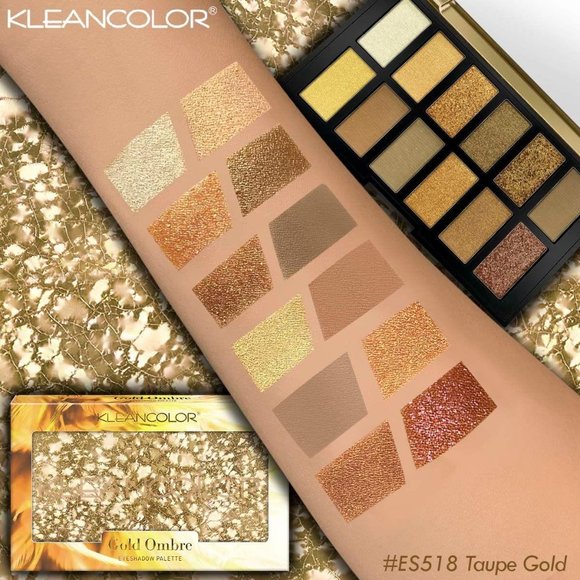 GOLD OMBRE PALETTE kleancolor rmakeup - Picture 1 of 2